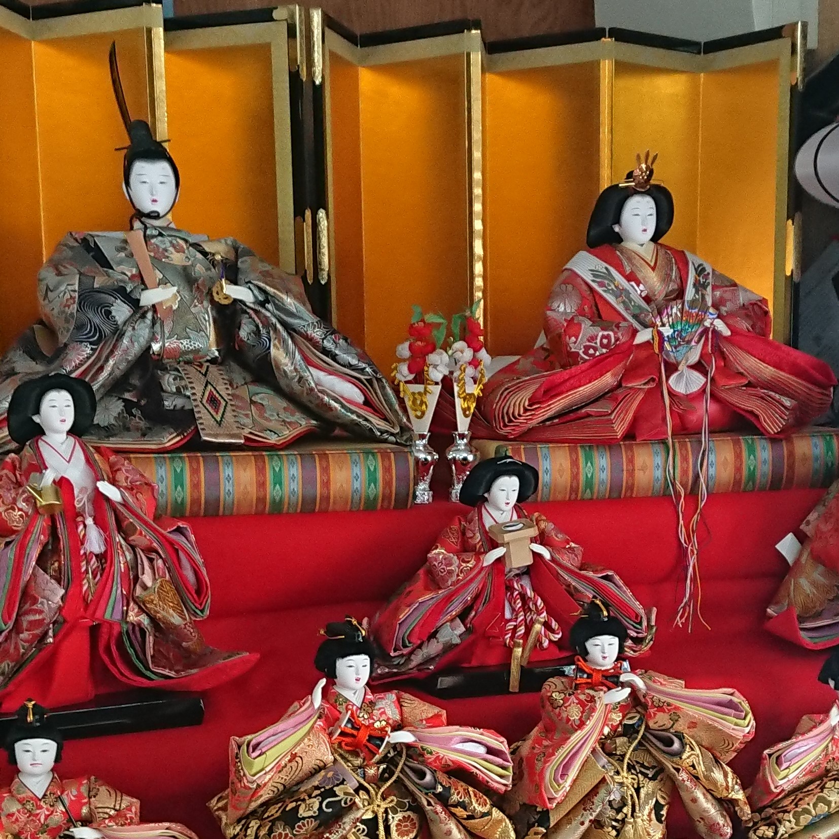 【会員情報】中田町生産物直売所「ひな人形の段飾り」