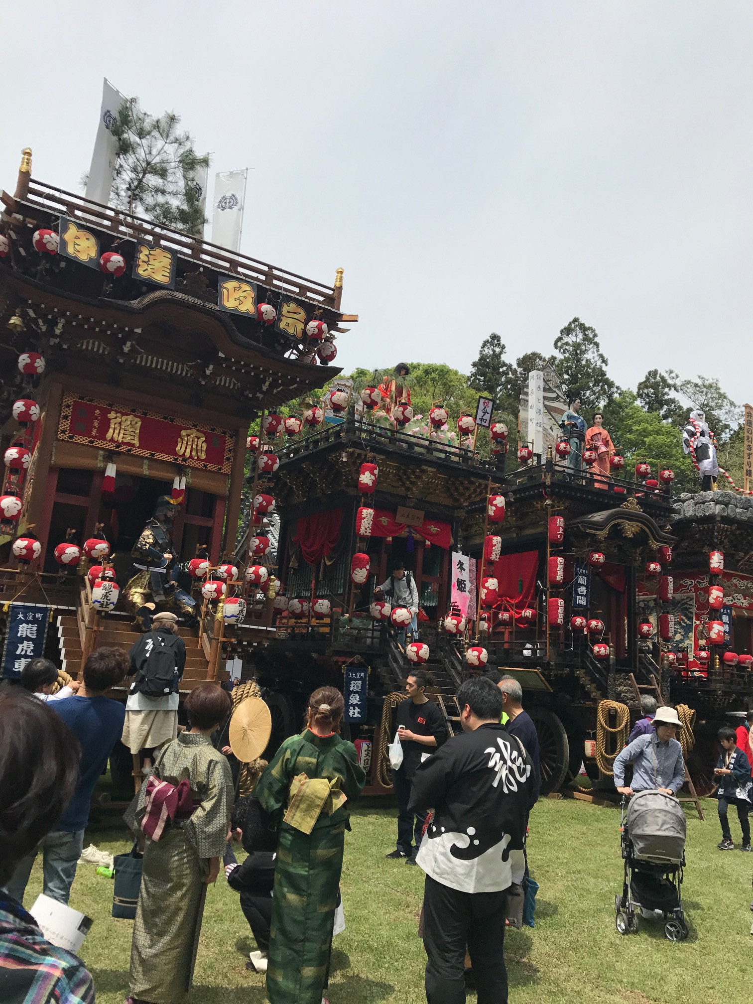 日野祭り（５月２日宵宮、３日本祭）