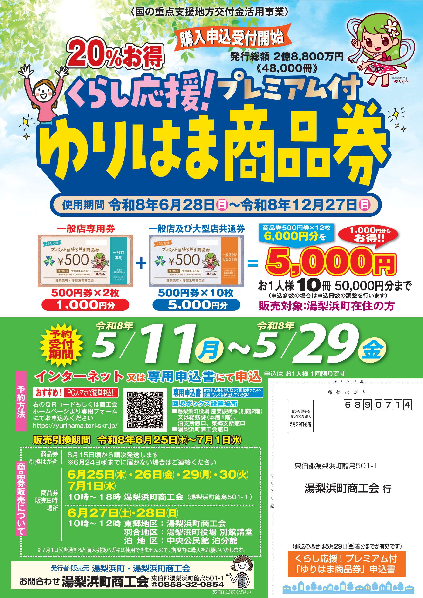 プレミアム付商品券-販売申込受付のお知らせ