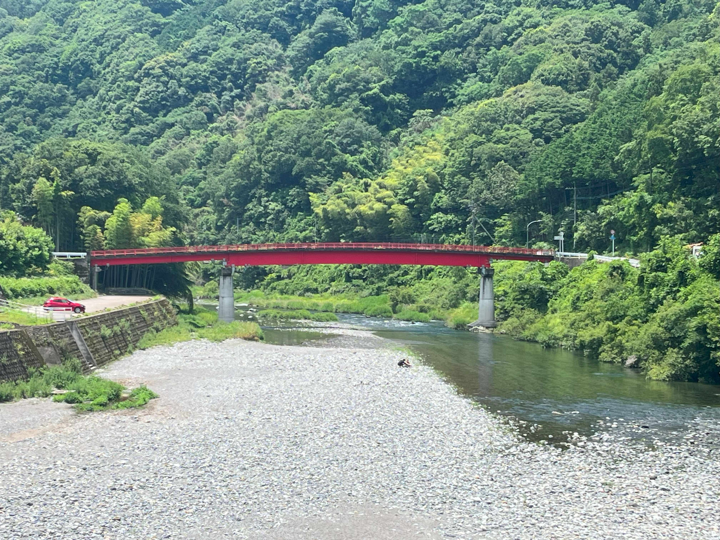 穴吹川に架かる橋