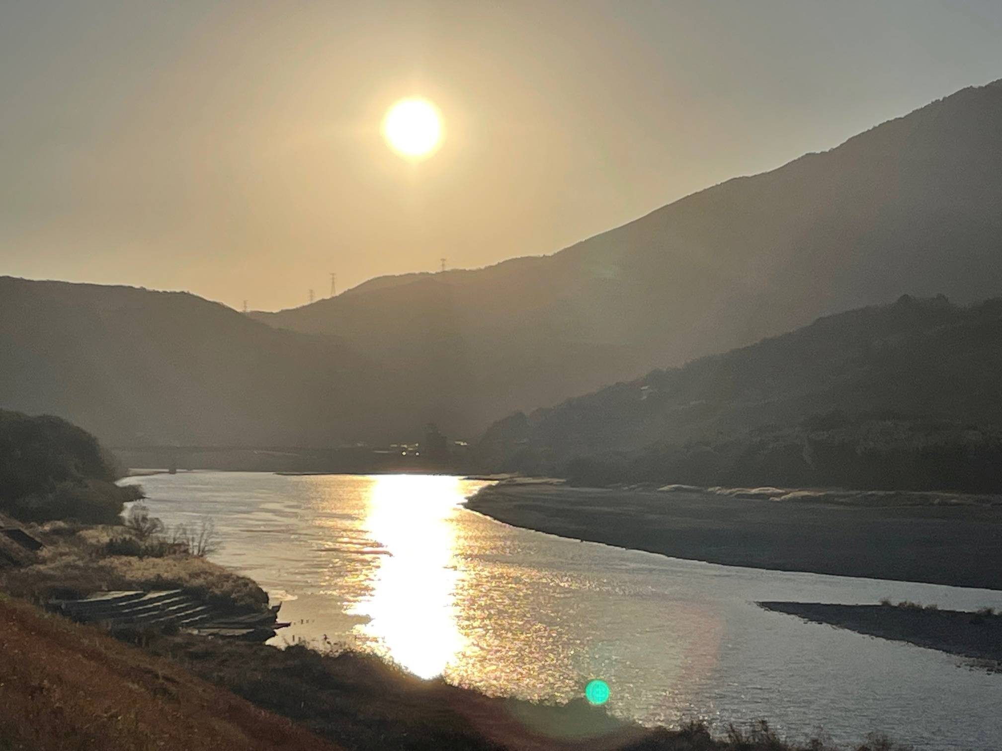 冬の吉野川