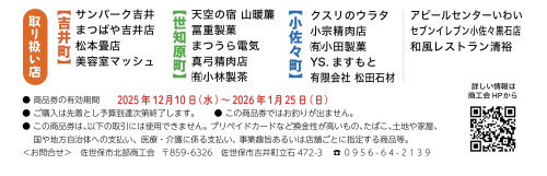 させぼeコインみなホクプレミアム商品券の発行について
