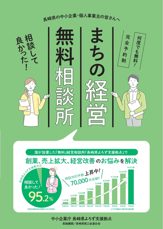 「長崎県よろず支援拠点」出張相談会開催のご案内
