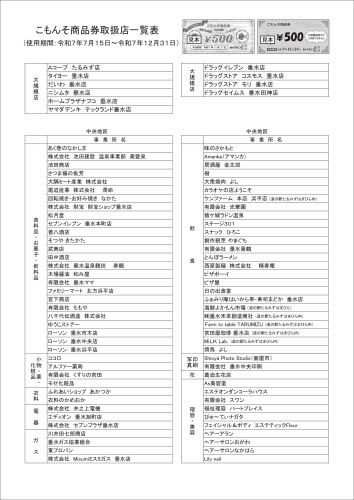 こもんそ取扱店一覧表　表面.jpg
