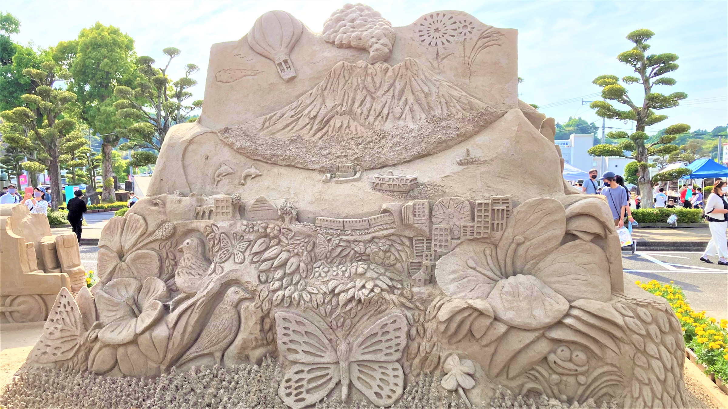 砂の祭典in南さつま　砂像