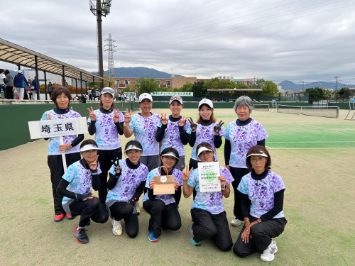 関東レディースソフトテニス大会 埼玉県入賞！！