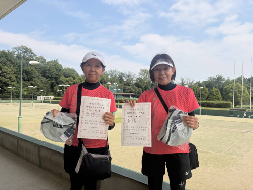 あやめ 優勝　浦山・岡田ペア