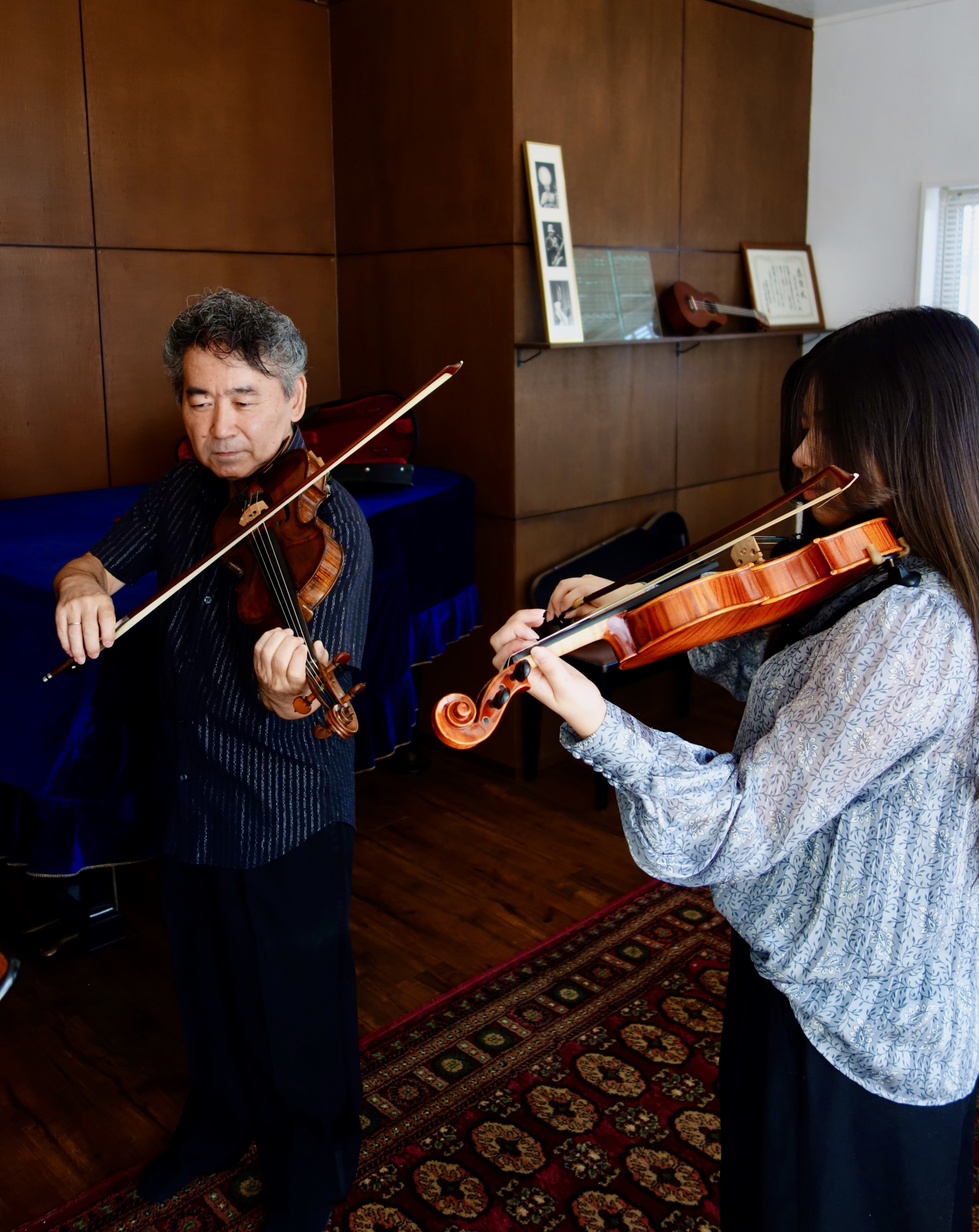 violin lesson