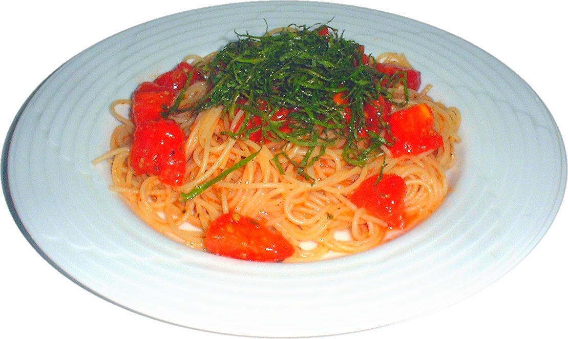 トマトの冷製パスタ（夏季限定）