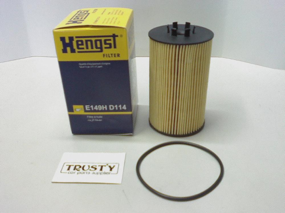 BENZ EGオイルエレメント E149HD114 HENGST 0001803009 - (トラスティ) TRUSTY BENZ BMW ...