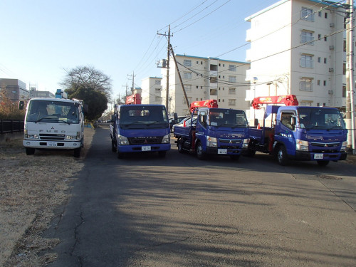 ４ｔ車､３ｔ車クレーン付き