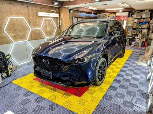 マツダ・CX-5(経年車コース)　ガードグレイズ2層、ホイールコート、プライムビュー全面　東京都板橋区からお越しいただきました