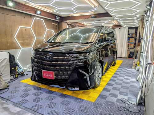 トヨタ・アルファード(新車コース)　ガードグレイズ施工　東京都板橋区からお越しいただきました