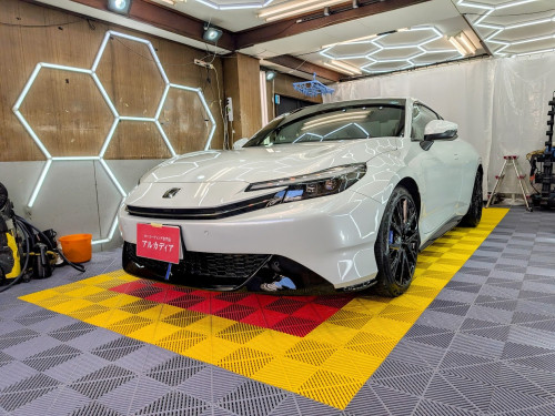 ホンダ・プレリュード(新車コース)　G’ZOXハイモースコート・ヴェリス、ブライムビュー全面、ホイールコート　東京都板橋区からお越しいただきました