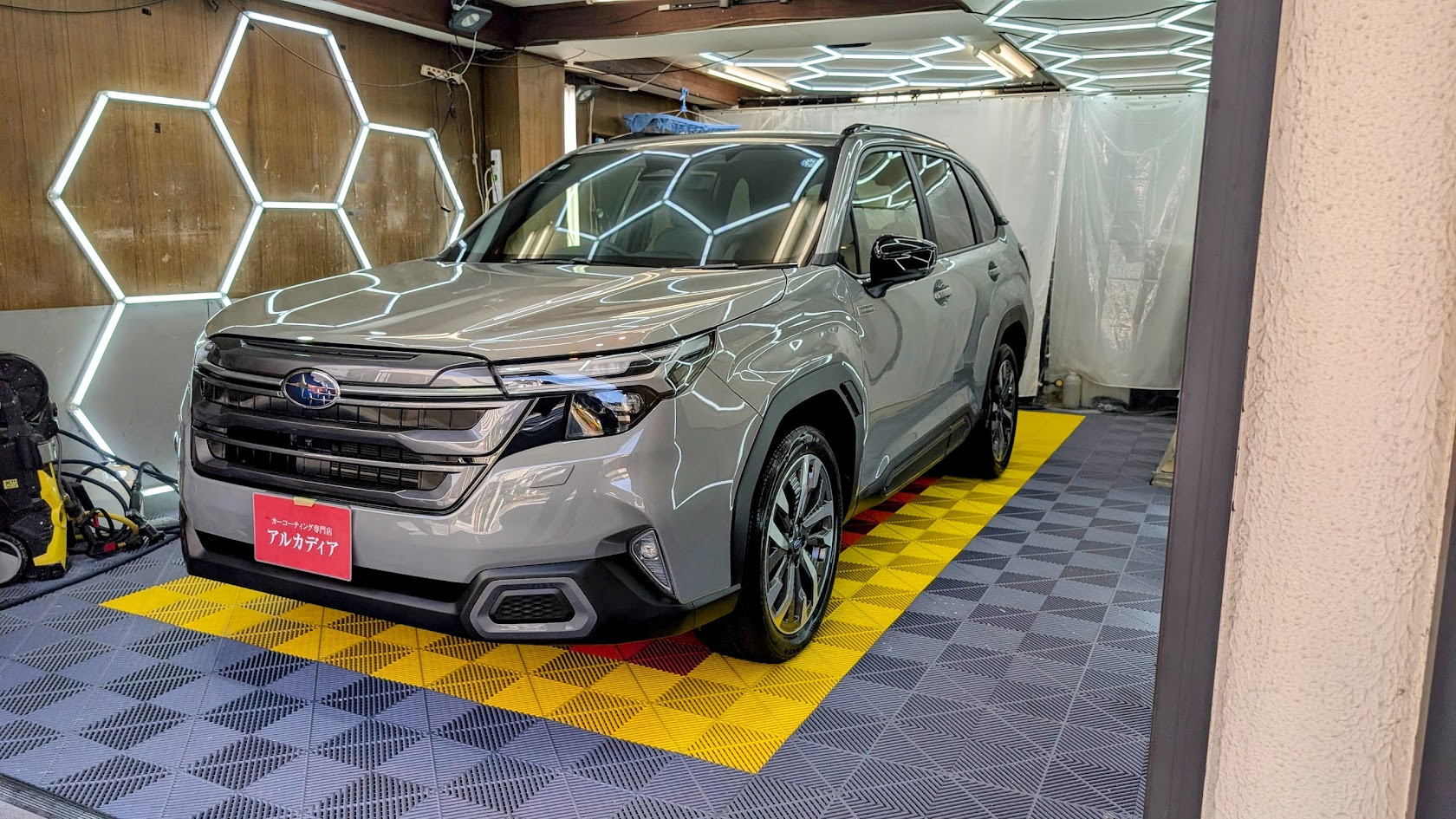 スバル・フォレスター(新車コース)　アンビエント、プライムビュー、ホイールコート　埼玉県蕨市からお越しいただきました