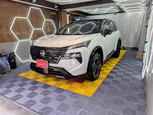 日産・エクストレイル(新車コース)　エシュロン親水コーティング、プライムビュー全面　東京都板橋区からお越しいただきました
