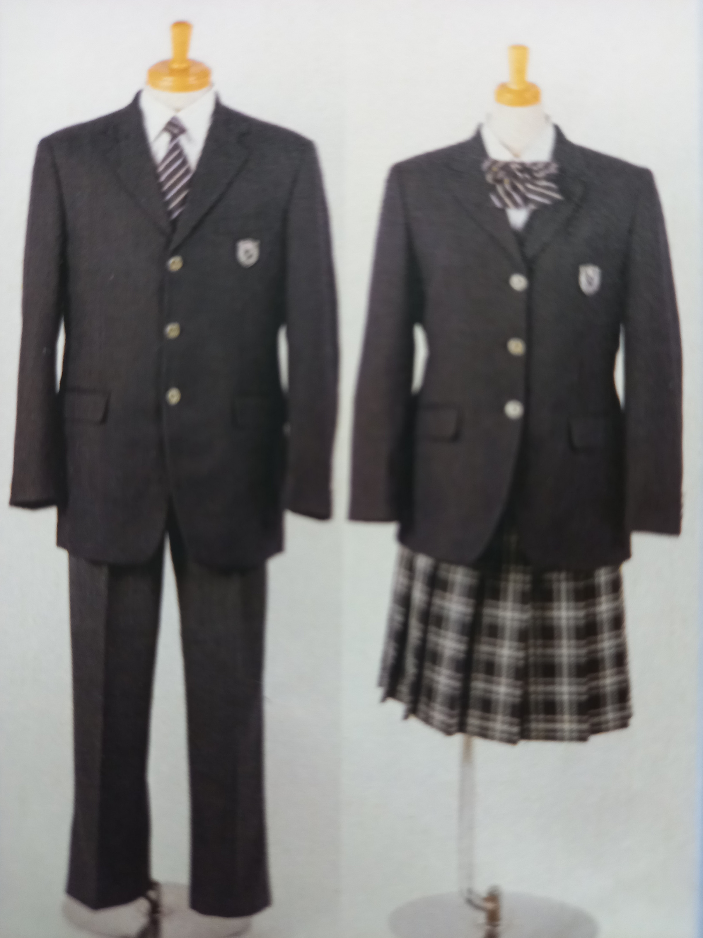 滑川総合高校制服です