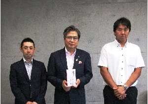 澤井部長と黒澤実行委員長です