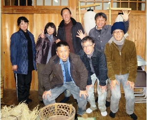 村人役での出演でした