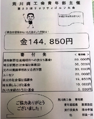 寄付先一覧