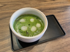 抹茶白玉ぜんざい