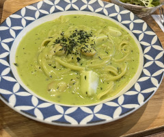 抹茶クリームパスタ