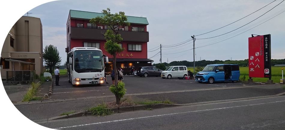 無料駐車場完備のイメージ画像